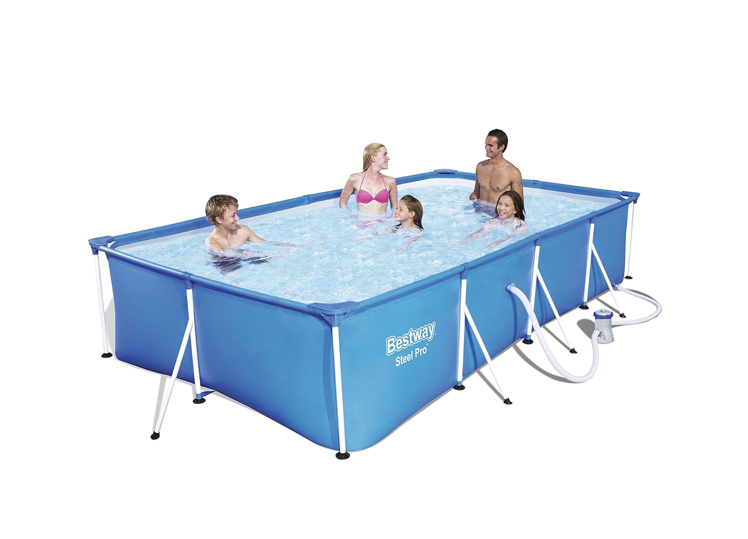 Bestway Steel Pro Frame Pool Set 400 X 211 X 81 Cm Amazoncouk