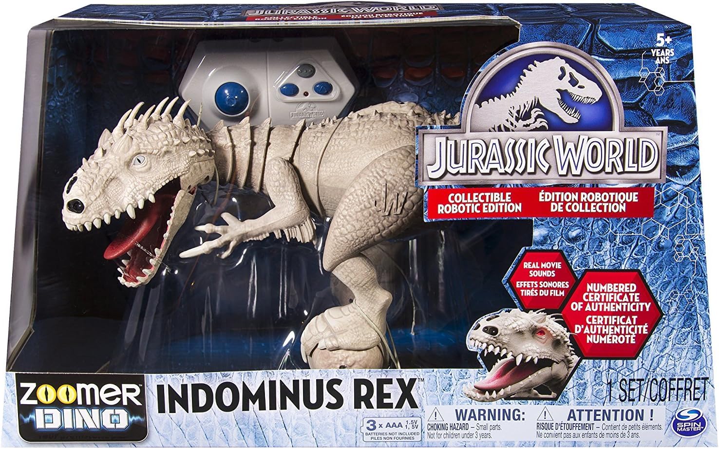 Zoomer Dino, Jurassic World INDOMINUS REX-Collectible Robotic Edition