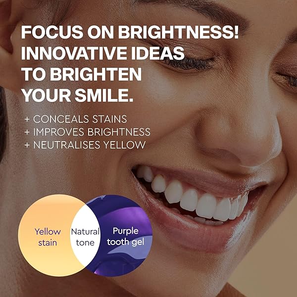 PURPLE WHITENING TOOTHPASTE FOR ADULTS – TEETH WHITENING, 30ML