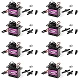 Miuzei MG90S 9G Micro Servo Motor Metal Geared