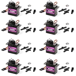 Miuzei MG90S 9G Micro Servo Motor Metal Geared