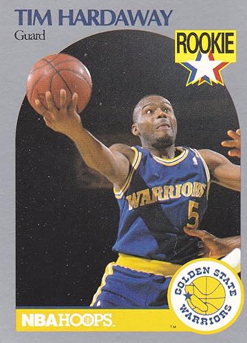 1989 90 NBA HOOPS TIM HARDAWAY ROOKIE CARD At Amazon s Sports 