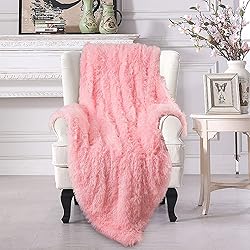 Vasofe Warm Shaggy Sherpa Blankets Fluffy Soft