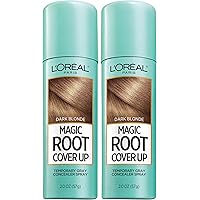 L'Oreal Paris Hair Color Root Cover Up Hair Dye Dark Blonde 2 Ounce (Pack of 2) (Packaging May Vary)