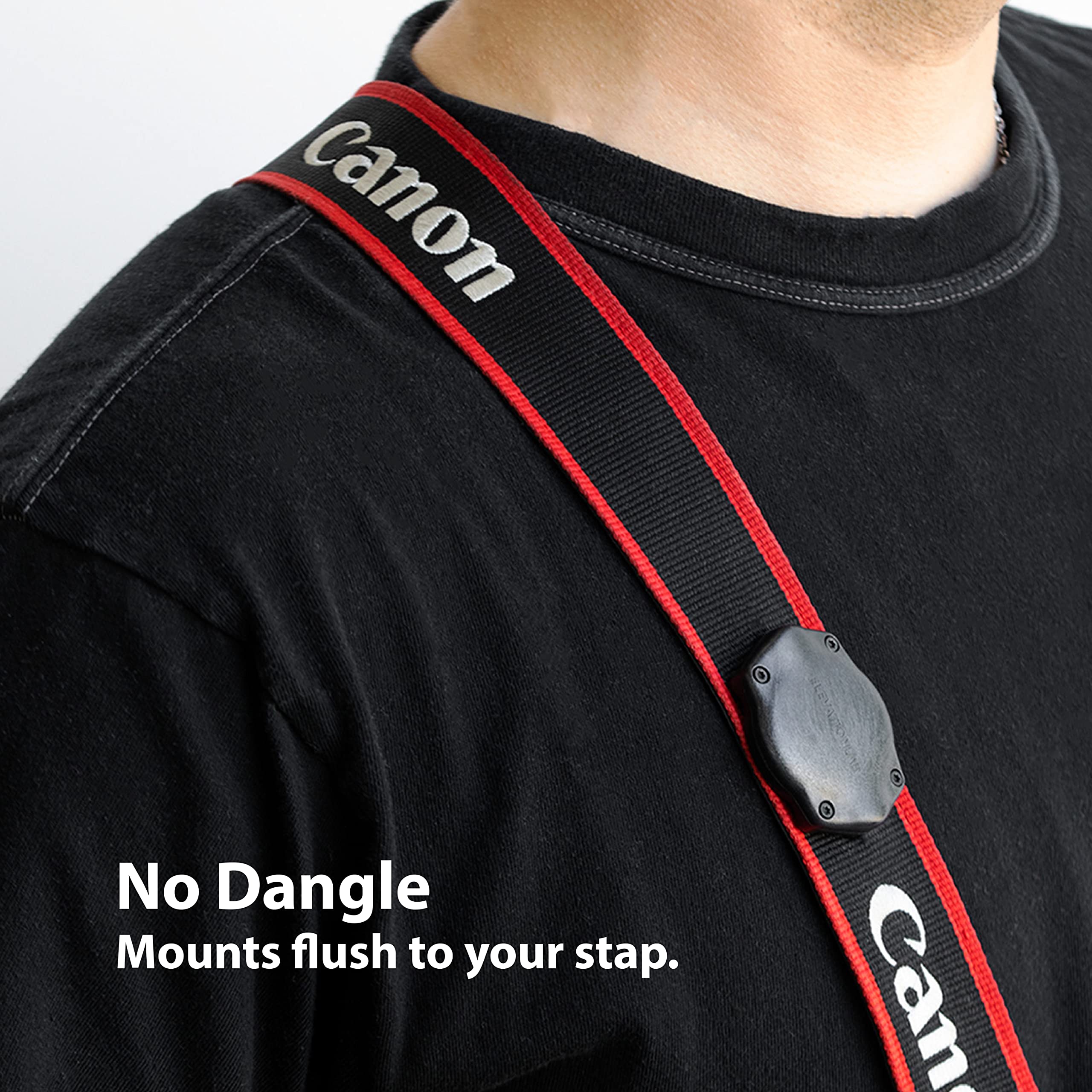 Elevation Lab AirTag Strap Mount - TagVault™ - The Ultra Secure AirTag Mount | Waterproof & Discreet | for Backpacks, Bags & Camera Straps