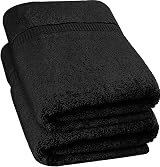 Utopia Towels Premium Jumbo Bath Sheet 90 x 180 cm 8 Pack Black view 2