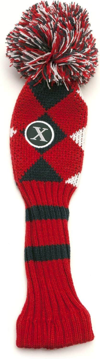 Callaway Unisex Adult Pom Pom Head Covers - Red/Titanium/White N/A
