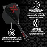 Winmau Darts Fusion Integrated Flight & Shaft System No.2 Black Intermediate view 6
