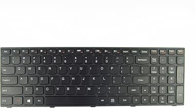 Abakoo US Keyboard for Lenovo IdeaPad Flex 2 15 B50 G50 Z50 Laptop w/ Frame
