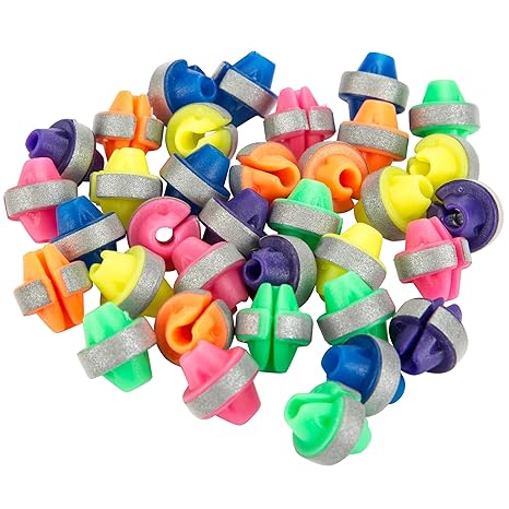 Ultrasport Speichen-/Fahrradreflektoren, reflektierende bunte Speichenperlen für Sicherheit bei jedem Wetter und allen Lichtv