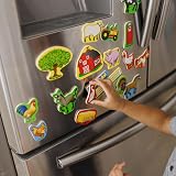 Melissa & Doug Farm Animal Magnets Set 20 Wooden Fridge Magnets Toddler view 6