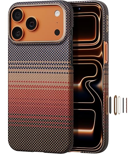 iPhoneアクセサリー pitaka iPhone 17 Pro Ultra-Slim Case New SEALED PITAKA iPhone 17 Pro Case Ultra-Slim Aramid Fiber