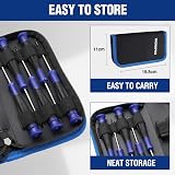 WORKPRO Precision Screwdriver Set 10-Piece Cr-V Steel with Magnetic Tips view 6