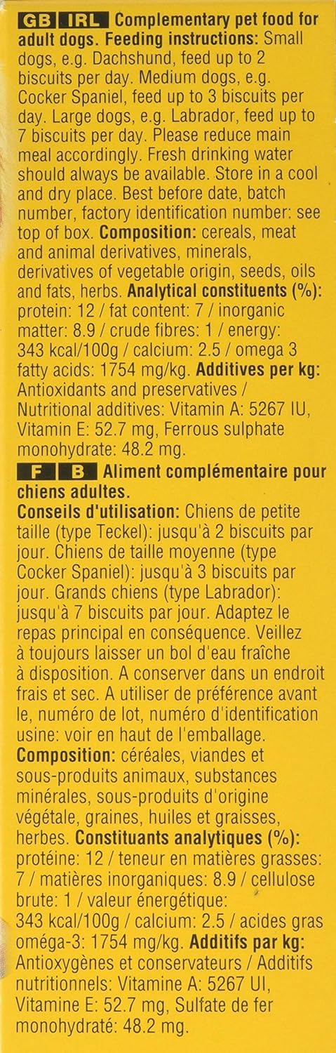 Pedigree Biscrok Gravy Bones Dog Biscuit Treats, 400 g, 33.33 g (Pack of 12) - Image 5