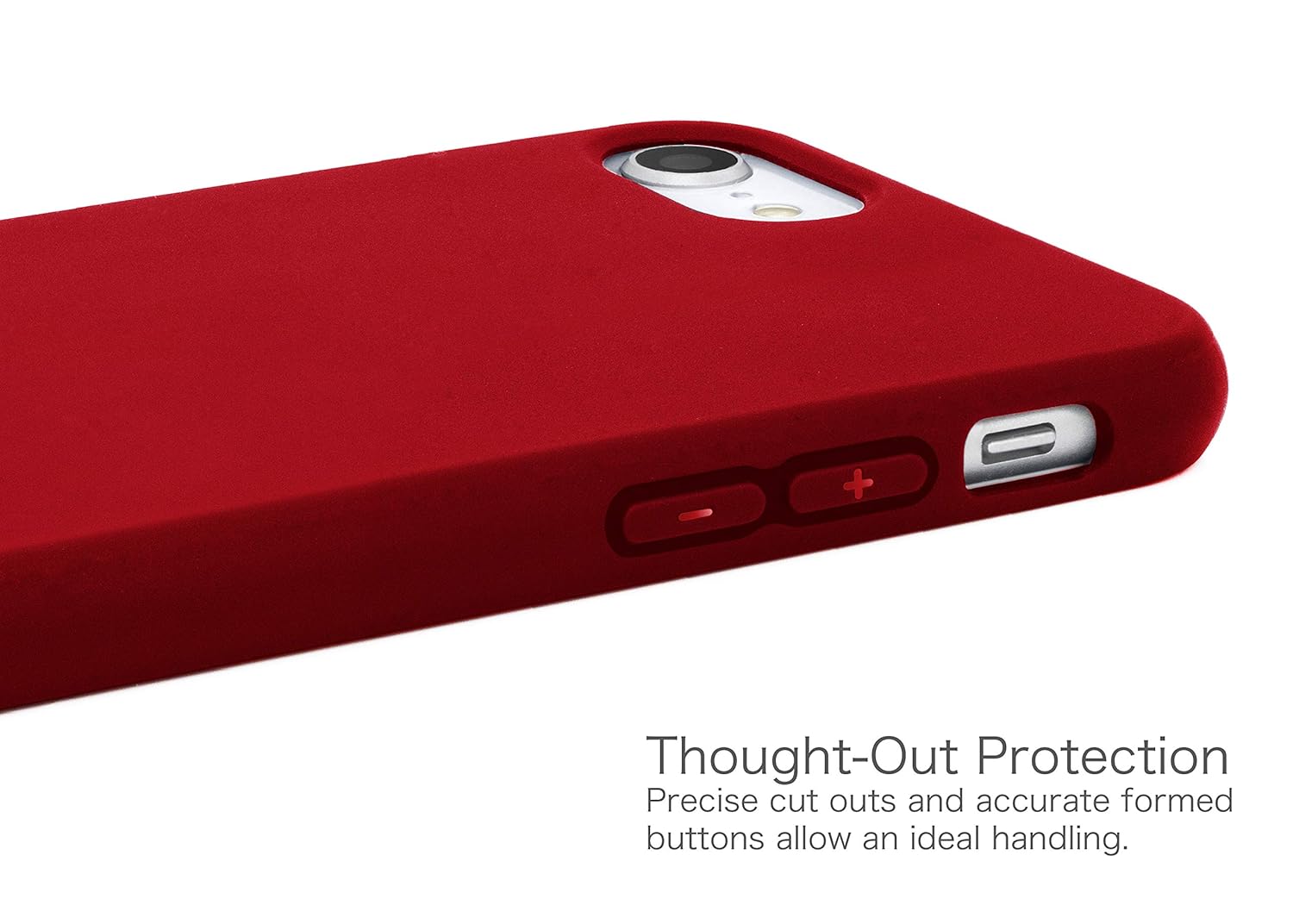 MyGadget Funda Slim para Apple iPhone 7/8 en Silicona TPU: Amazon ...