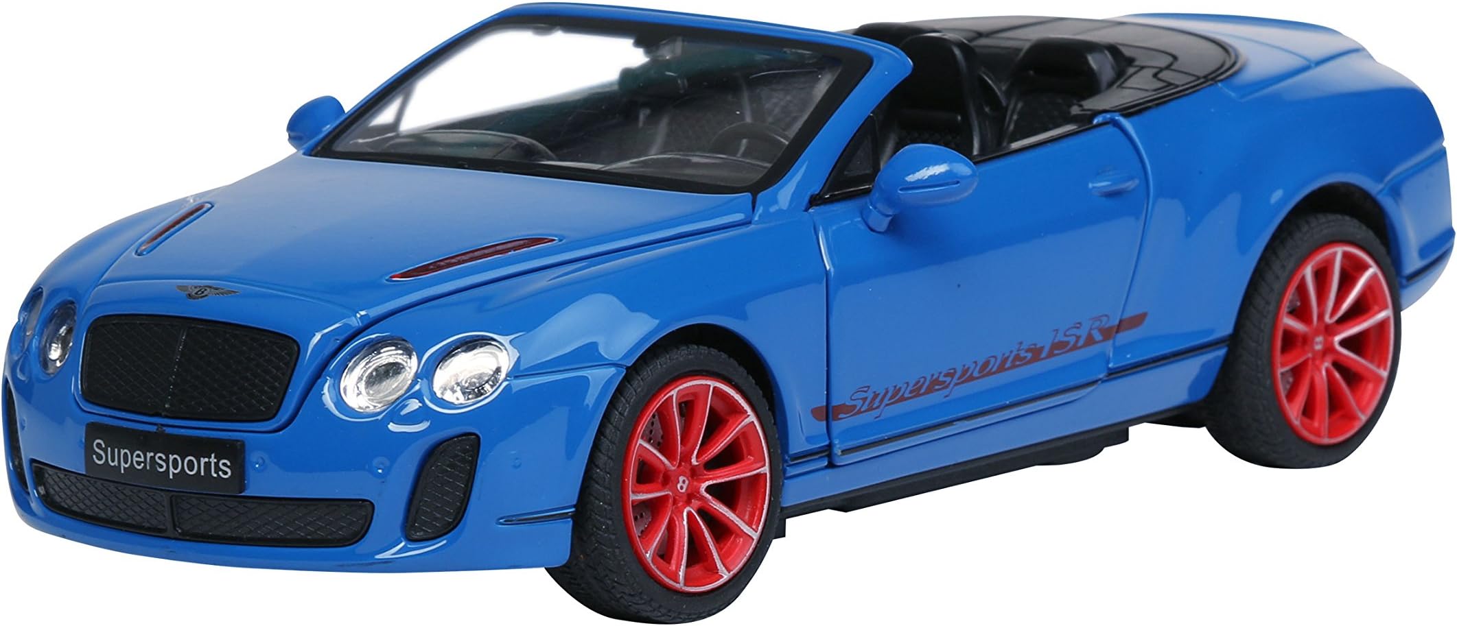 REALISTIC BENTLEY GT REMOTE CONTROL CAR AT SCALE 1:24, Blue