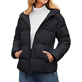 YUCOLEN Womens Down Puffer Jacket Winter Warm Hooded Coats for Women Quilted Lightweight Zip Up Snow Coats
