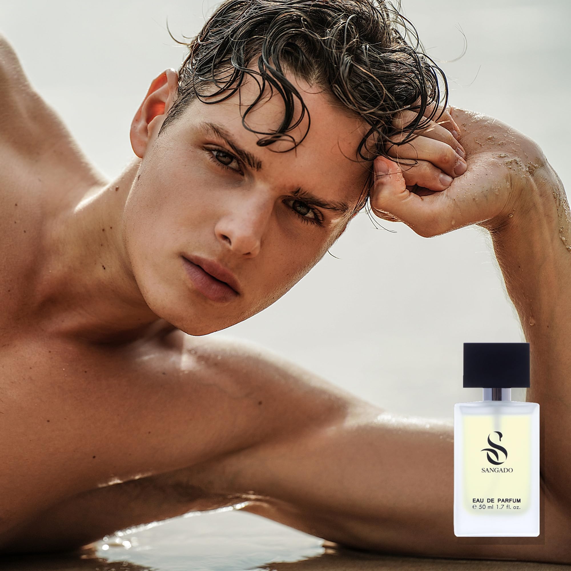 ACCENT SPORT HOMME von SANGADO, Parfüm für Herren (eau de parfum), 8-10 Stunden Langanhaltend, Luxuriös Duftendes, 50 ml, Code: 638 2