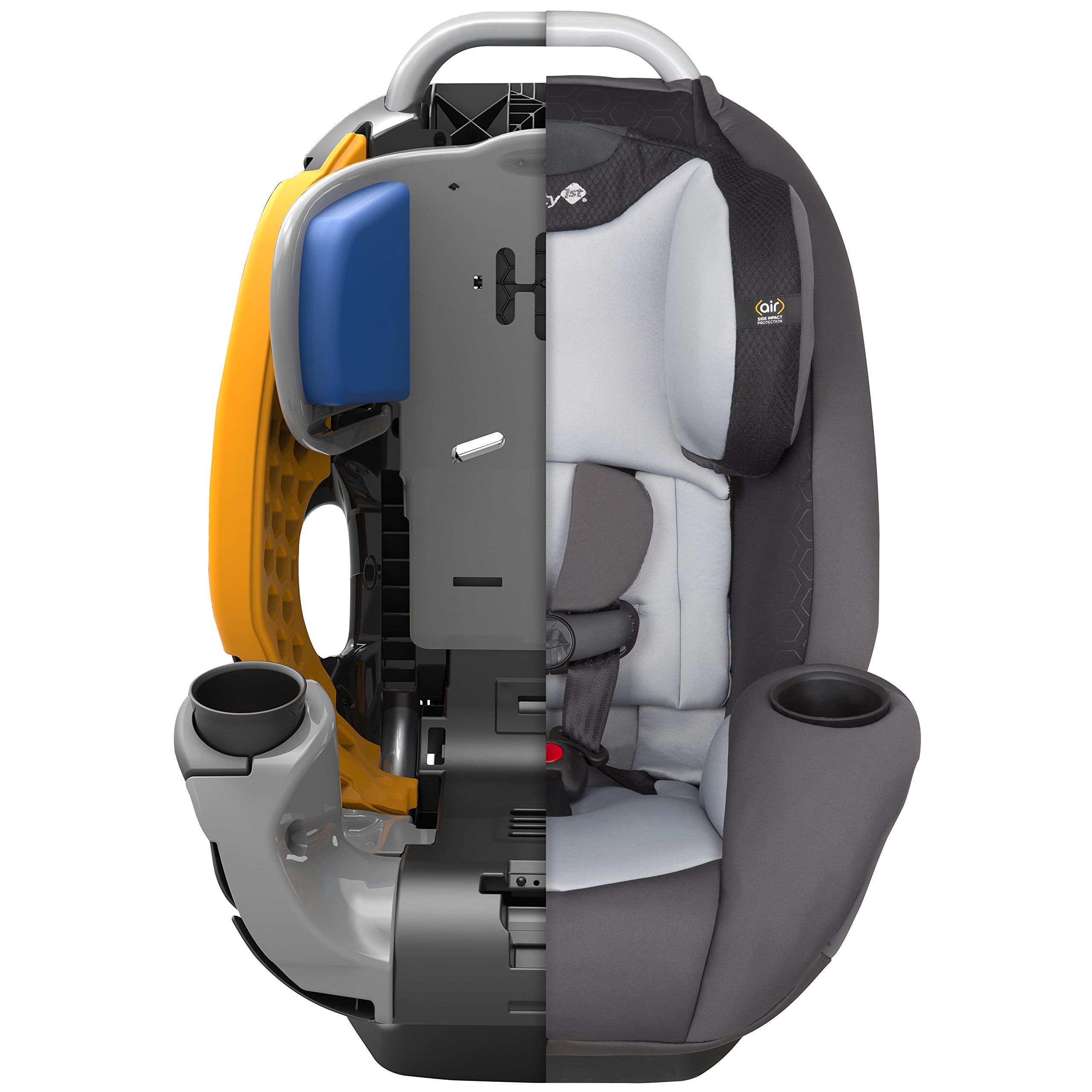 Safety 1st Ultramax Air 360 4in1 Convertible Car Seat, Raven HX
