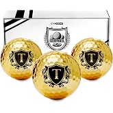 CybGene Golf Gifts for Men Unique, Personalized Colored Golf Balls, Cool Accessories for Golfers, Golf Lovers, for Birthday and Christmas