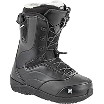 Amazon.com: Nitro Crown TLS Womens Snowboard Boots, Black, 7