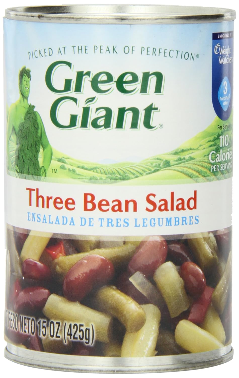 Green Giant Three Beans Salad, 15-Ounce (Pack of 6) : Beans Produce : Grocery & Gourmet Food