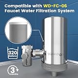 Waterdrop WD-FF-03A Carbon Block Faucet Filter 3-Pack Chlorine Heavy Metals Bad view 2