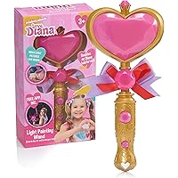 Wow! PODS Stuff Love Diana Hairbrush Light Painting Wand with Sounds | Light up Hair Brush, Role Play and Dress-Up Accessory