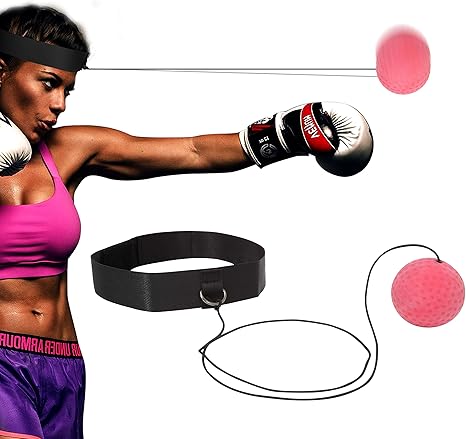 Wesoke Reflex Fighter Ball, Equipo de Boxeo con Cinta Ajustable ...