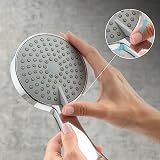 Mira Citrus Shower Head 110mm Chrome 5 Spray Modes Rub-Clean Nozzles view 6