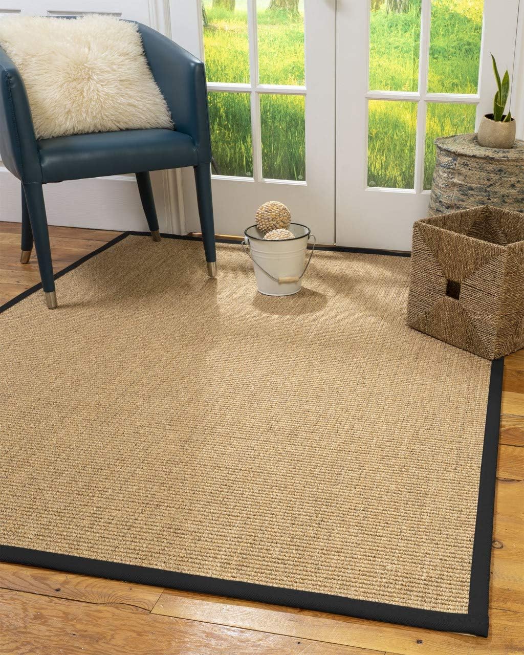 Natural Area Rugs 100 Natural Fiber Handmade Studio, Beige