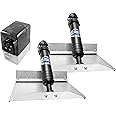 Bennett Marine 3004.0288 129 Hydraulic Trim Tab Set without Controls - 12" x 9"