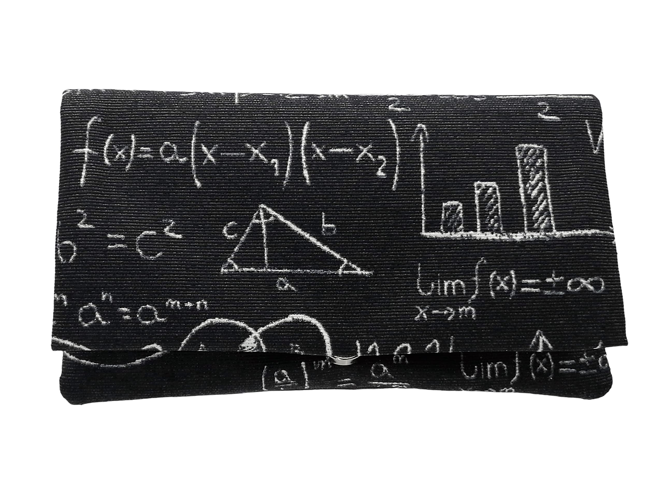 Plan B, Rolling Tobacco Cigarette Case, Ýolo Maths, 17 x 8.5 cm, 50 g, with EVA Rubber Bag, Black with Print