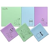 6-Pack Premium Microfiber Cleaning Cloths for Cleaning Eyeglasses Lenses Sunglasses and Cell Phone – Ultra-Soft, Reusable Lens & Screen Cleaner