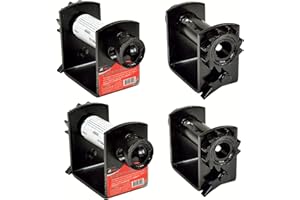 My Bestie ATE Pro. USA - 4'' Heavy Duty Storable Weld-On Truck Tie Down Winch, Cargo Tie Down Winch for Truck, Trailer, Flat Bed, Roll-Off Trucks, 4 Pack (33092)