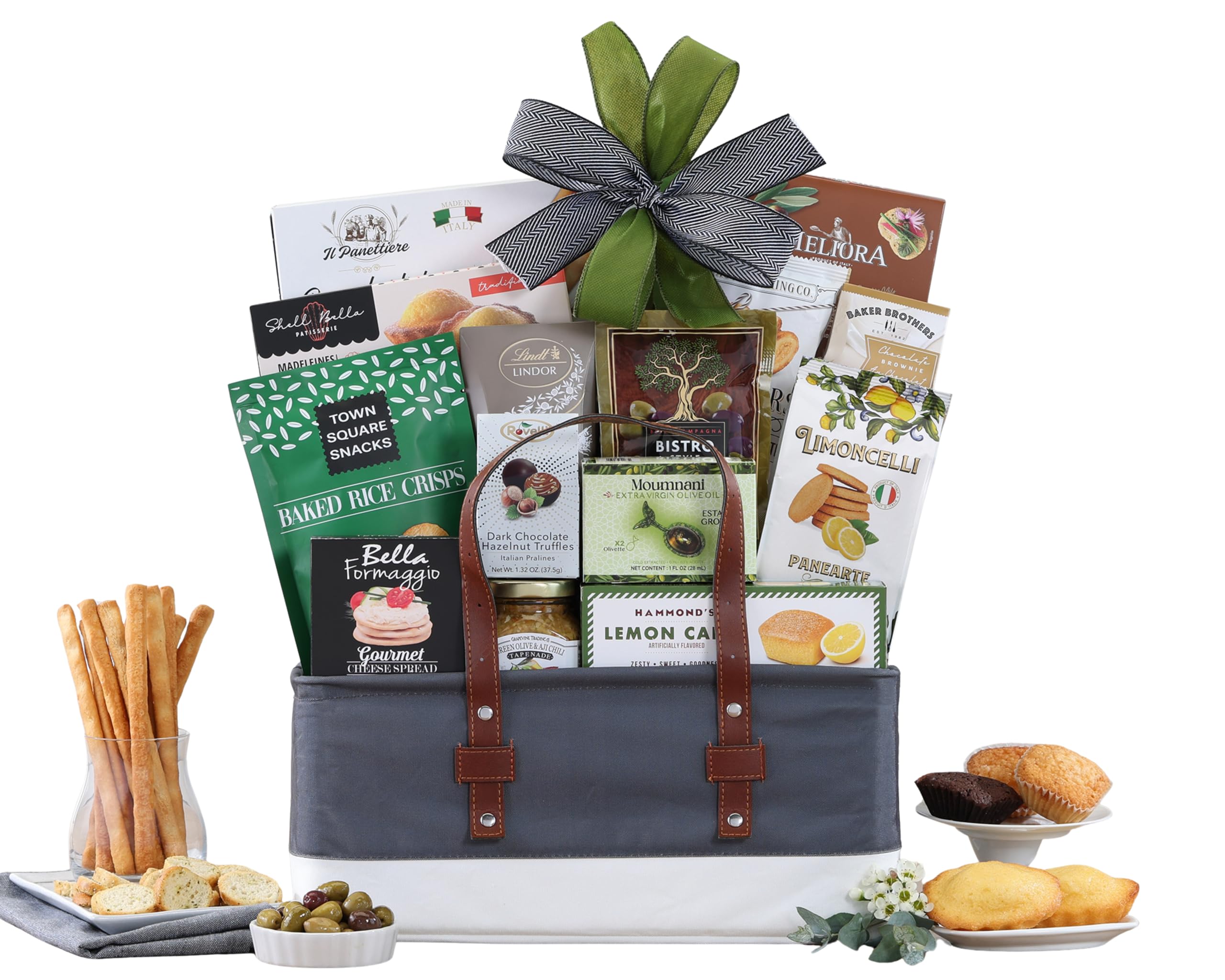Photo 1 of Wine Country Gift Baskets The Connoisseur Gourmet Gift Basket Food Gift Basket for Families College Students Appreciation Thank You Congratulations Get Well Soon Care Package