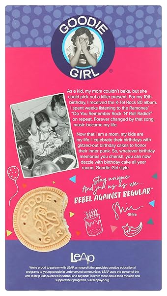 GOODIE GIRL COOKIE CR?®ME BIRTHDAY CAKE, 10.6 OZ