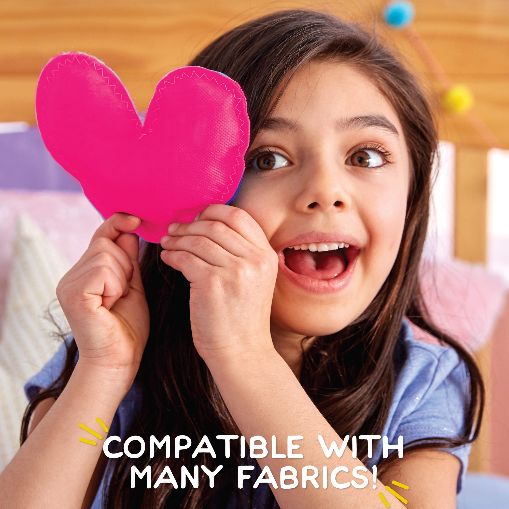 Made By Me My Very Own Sewing Machine for Beginner, Portable Battery Powered First Sewing Machine for Kids Ages 8+, Includes Fabric, Thread, Measuring Tape, & Stuffing,