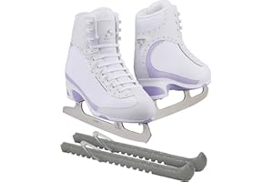 Jackson Ultima Softec Vista Women's/Girls Figure Skates Bundle with Guardog Skate Guards
