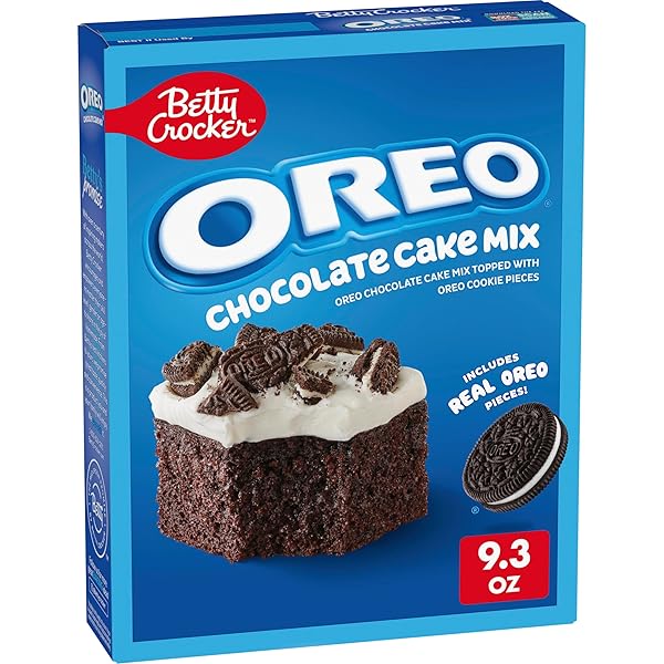 BETTY CROCKER OREO CHOCOLATE CAKE MIX, CHOCOLATE CAKE...
