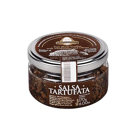 Salsa Tartufata Mix Of Black Summer Truffles Champignon