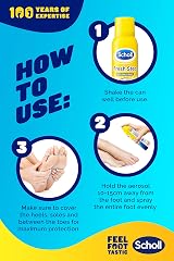 Dr. Scholl's Fresh Step Antiperspirant Foot Spray 96 gm Pack of 2 view 7