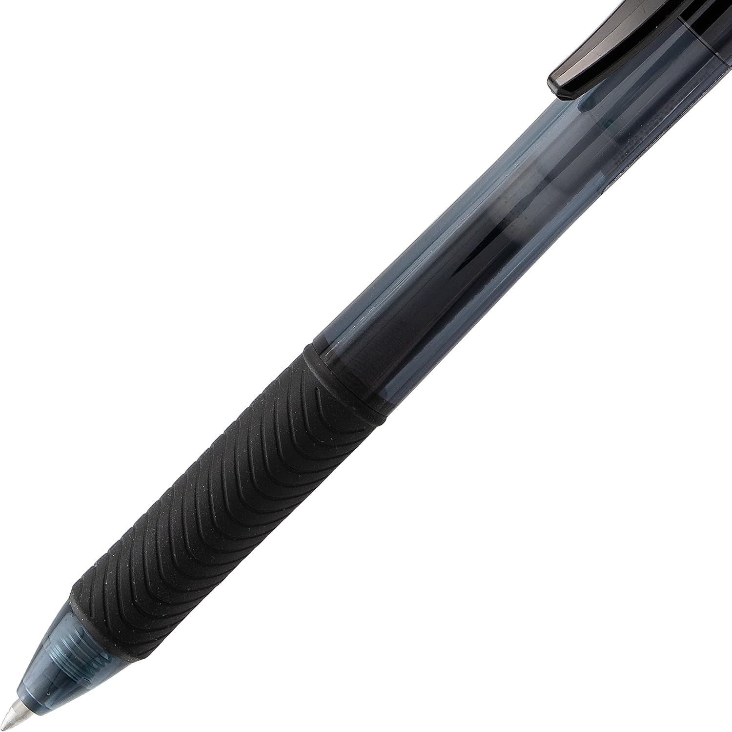 Pentel EnerGel-X Retractable Liquid Gel Pen, 0.5 mm, Black, Pack of 12: Office Products