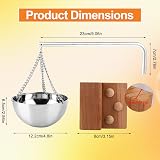 lasuroa Sauna Aromatherapy Bowl with Swinging Arm, Essential Oil Diffuser Cup view 2