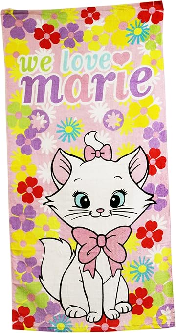 Amazon レア柄 おしゃれキャット マリー バスタオル バスタオル ホーム キッチン オンライン通販
