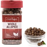 Eastanbul Allspice Berries Whole, 3.5oz | Pimento Seeds Jamaican Style, Malagueta Dulce, All Spice for Jamaican Jerk &amp; Mulling Spice Mix, Dried Pimento Berries, Vegan