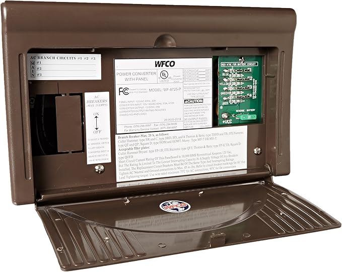 Wfco 8725 Wiring Diagram - Complete Wiring Schemas