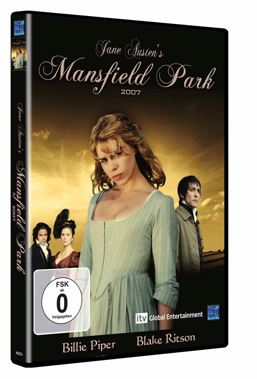Jane Austen S Mansfield Park 2007 Amazon De Billie Piper Jemma Redgrave Hayley Atwell Blake Ritson Douglas Hodge Iain B Macdonald Billie Piper Jemma Redgrave Dvd Blu Ray