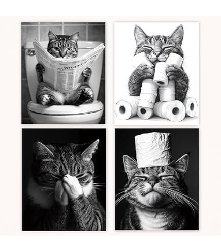 Kitty Throne Funny Humorous Ginger Cat Birthday Greeting Card Lucia