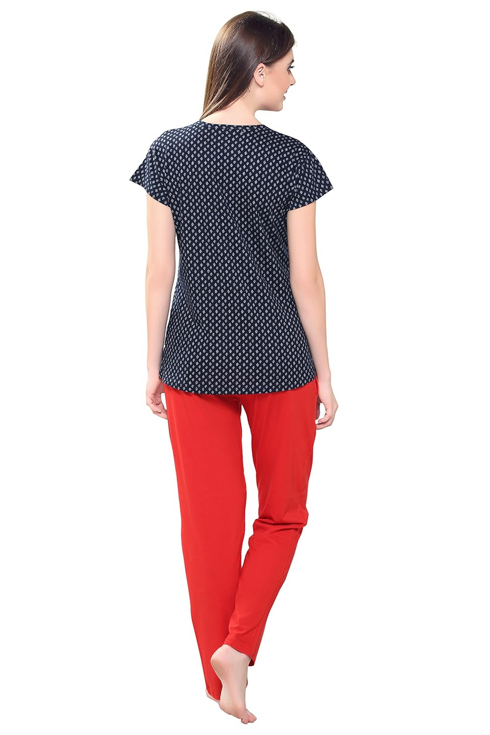 av2 women's cotton night dress